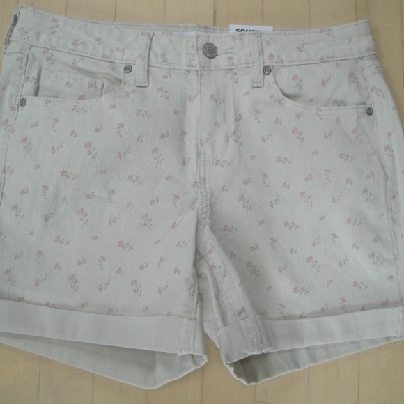 sonoma mid rise shorts